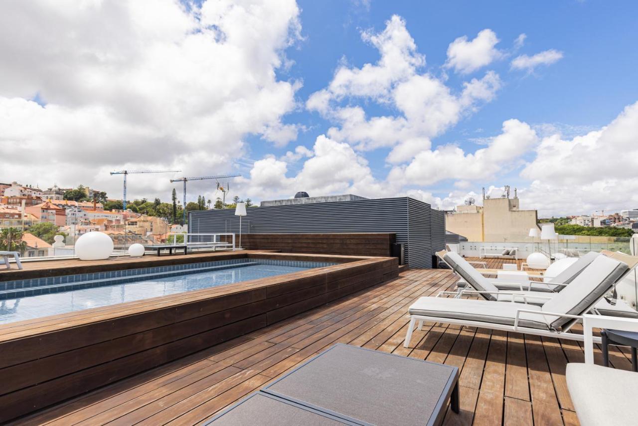 Liberdade Elegance W/Rooftop Pool By Lovelystay Lissabon Exterior foto