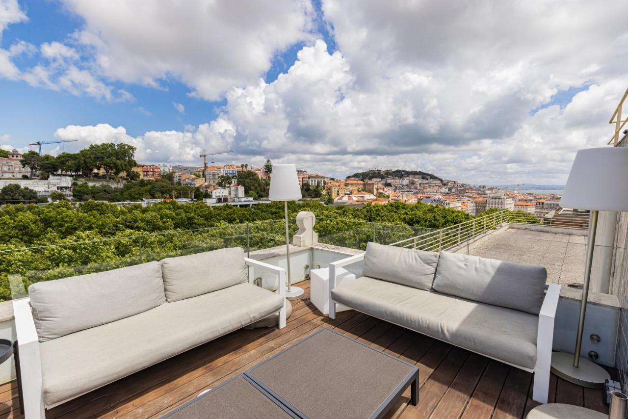 Liberdade Elegance W/Rooftop Pool By Lovelystay Lissabon Exterior foto